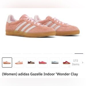 Adidas gazelle low profile sneakers